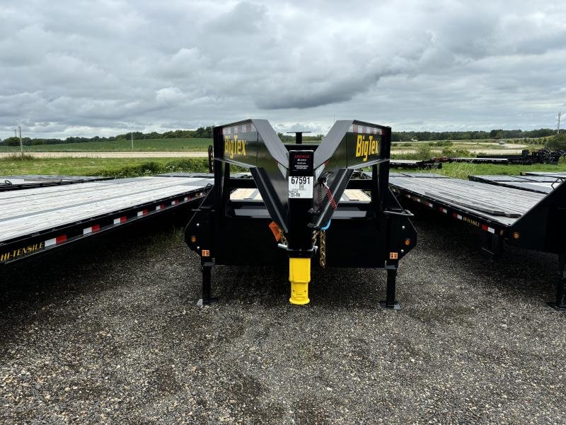 8.5'x25' Big Tex Trailers Flatbed 16GN-20+5