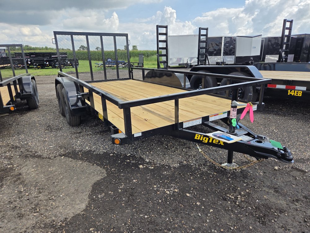 6.4'x14' Big Tex Trailers Utility 60PI-14