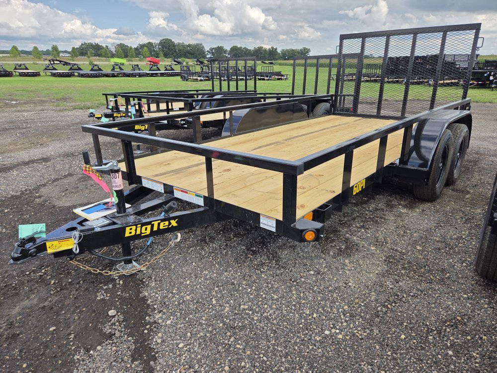 6.4'x14' Big Tex Trailers Utility 60PI-14