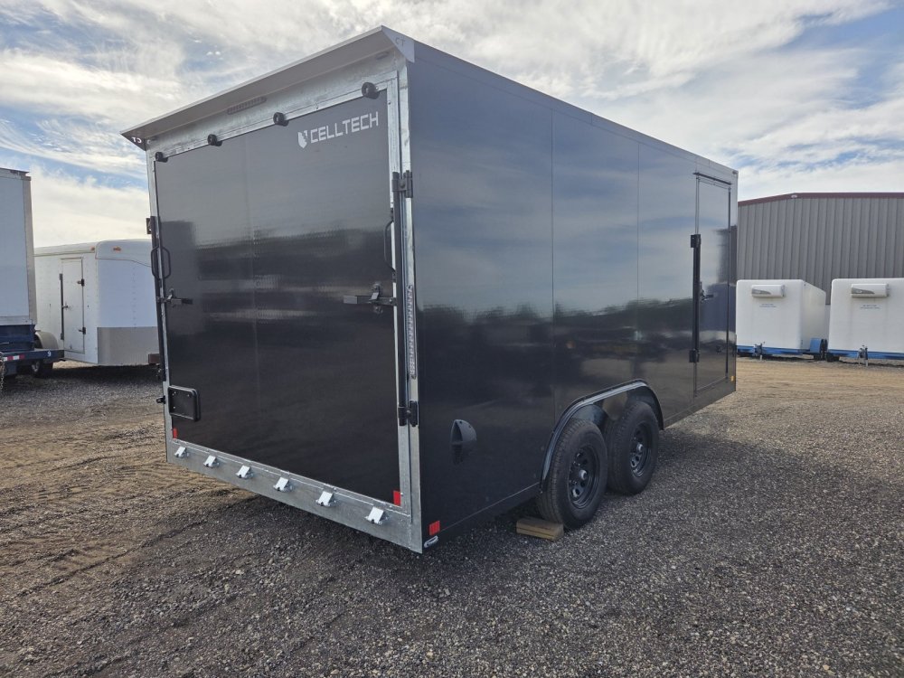 8.5'x16' CellTech Enclosed Cargo 85X16TA3 86"