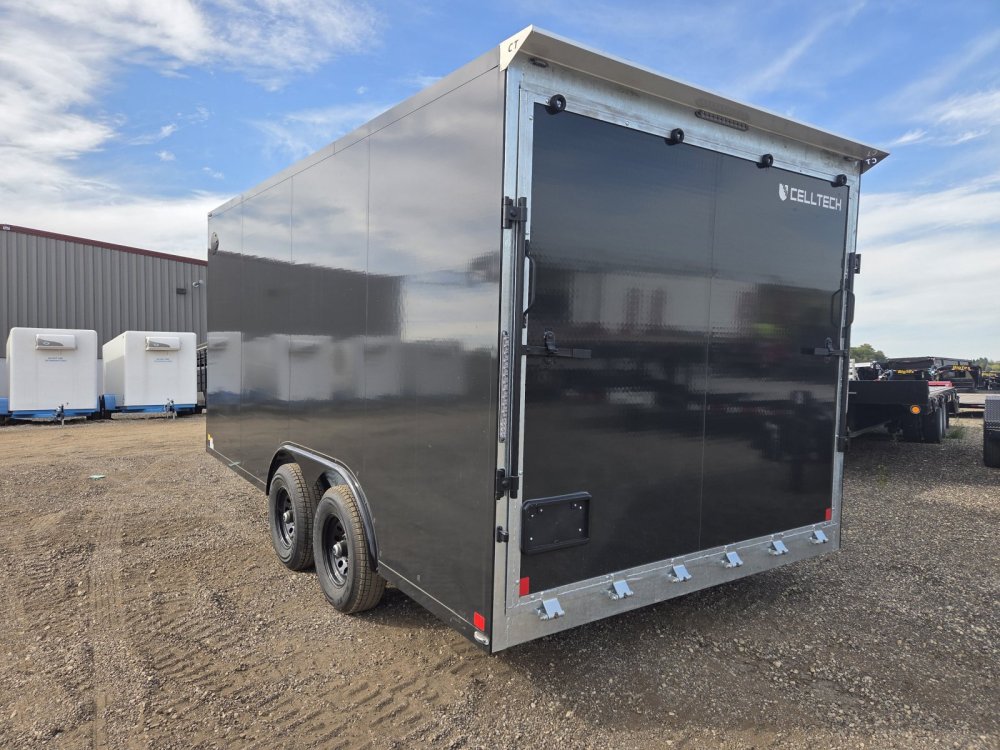8.5'x16' CellTech Enclosed Cargo 85X16TA3 86"