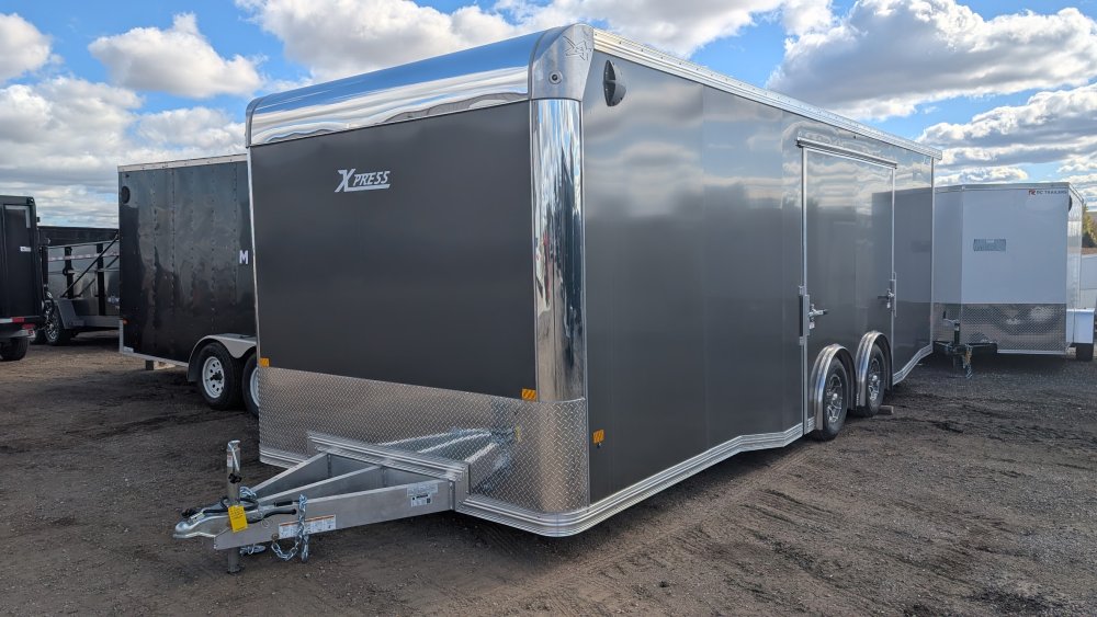 8.5'x24' Alcom Enclosed Cargo XPRESS8.5x24CH-IF 82"