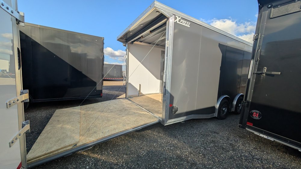 8.5'x24' Alcom Enclosed Cargo XPRESS8.5x24CH-IF 82"