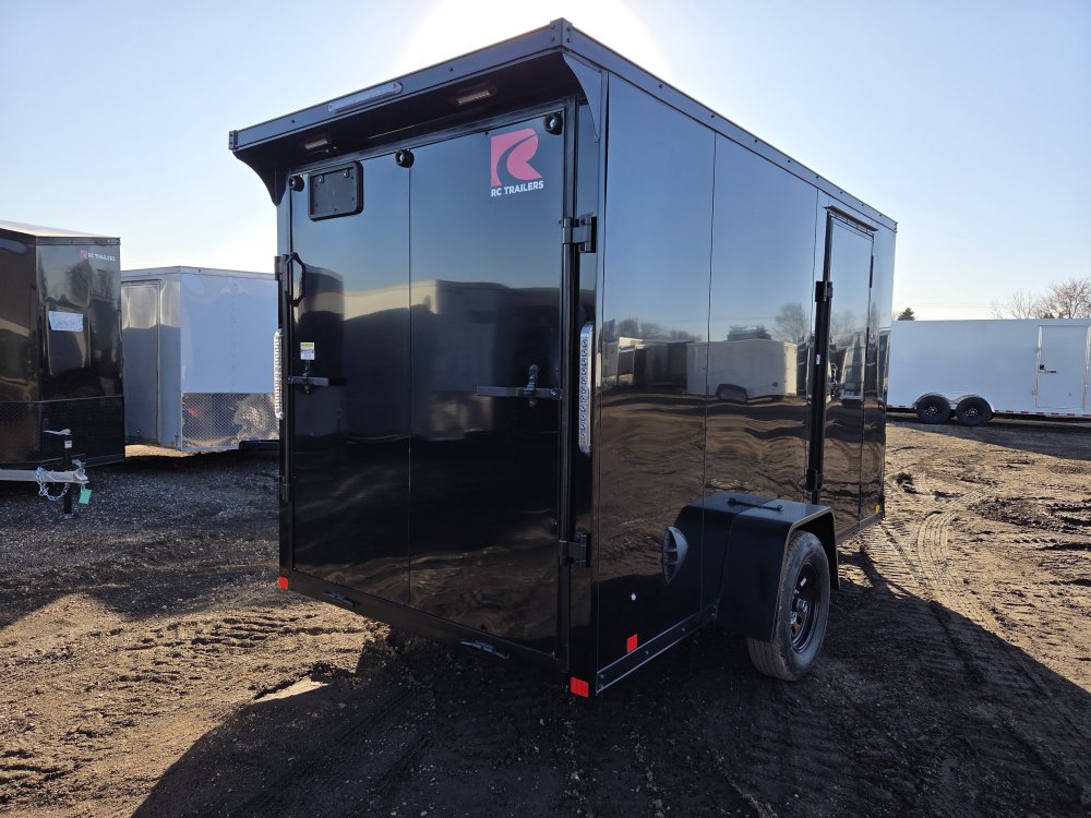 6'x12' RC Trailers Enclosed Cargo RDLX612SA 78"