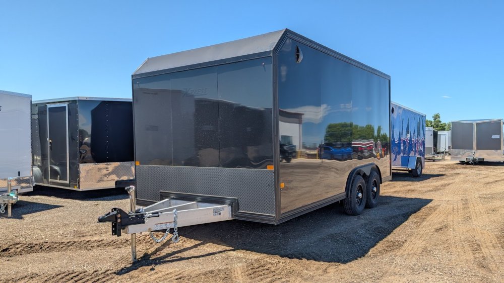 8.5'x16' Alcom Enclosed Cargo XPRESS8.5X16ULP-LMFL25 10K 82"