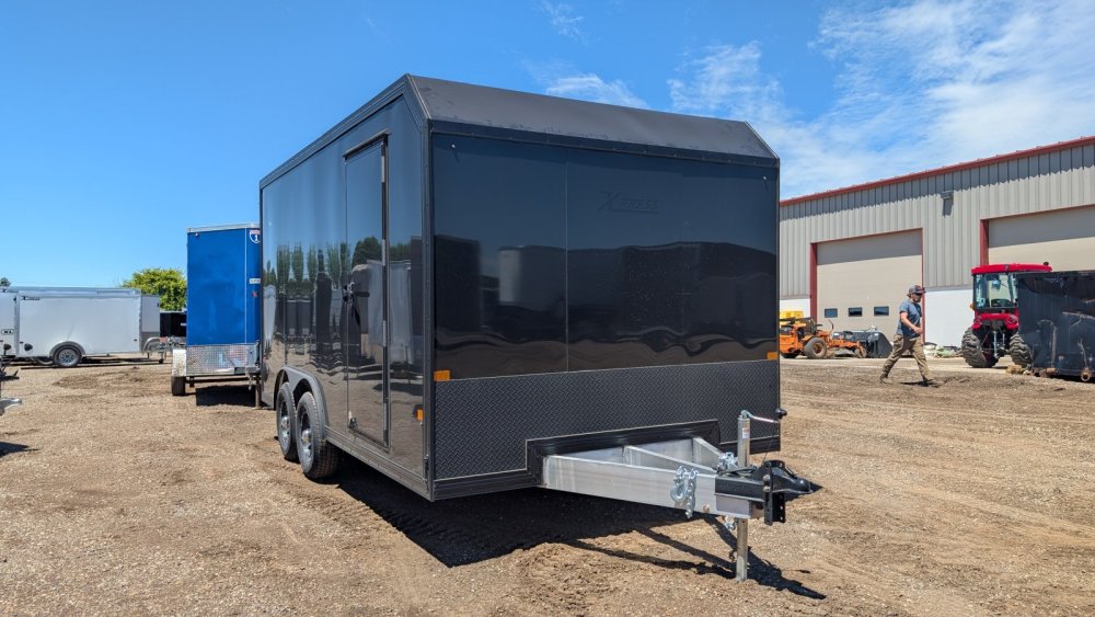 8.5'x16' Alcom Enclosed Cargo XPRESS8.5X16ULP-LMFL25 10K 82"