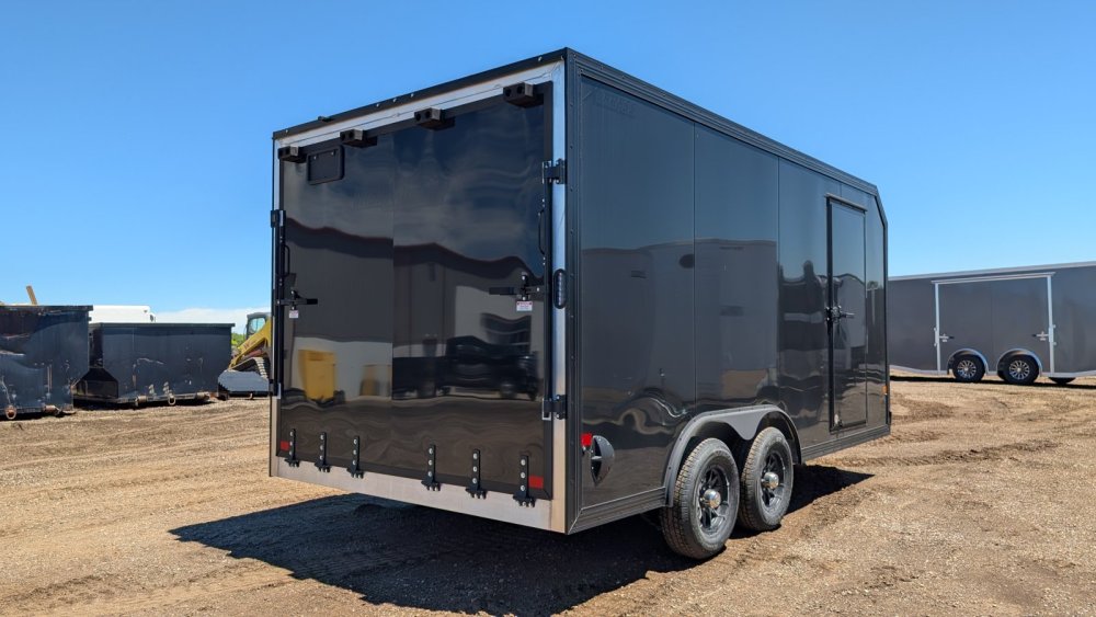 8.5'x16' Alcom Enclosed Cargo XPRESS8.5X16ULP-LMFL25 10K 82"