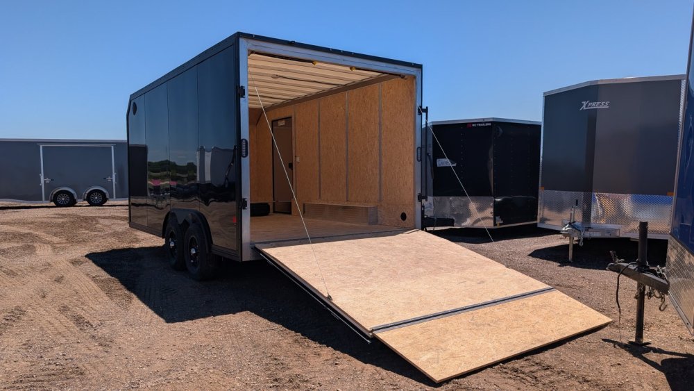 8.5'x16' Alcom Enclosed Cargo XPRESS8.5X16ULP-LMFL25 10K 82"