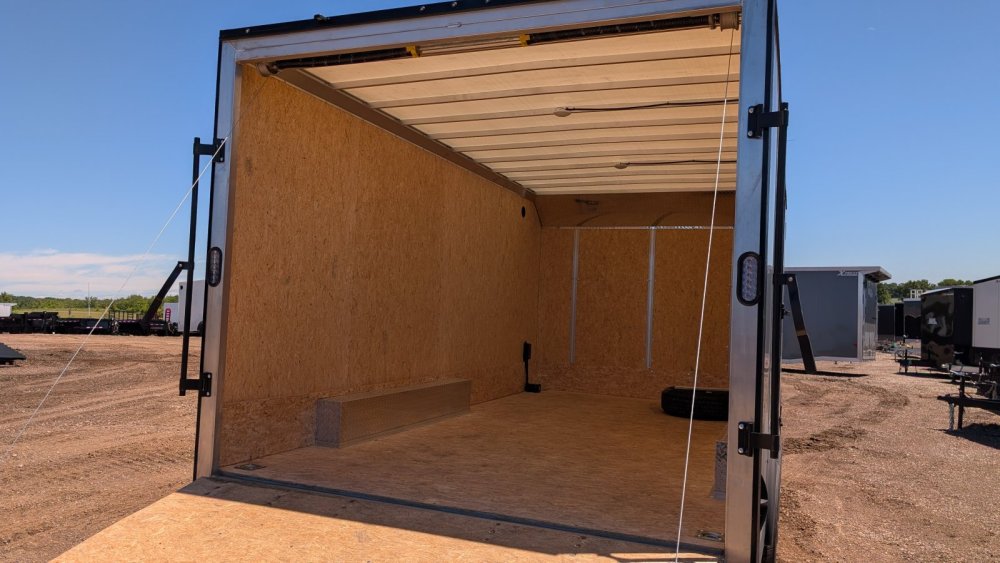 8.5'x16' Alcom Enclosed Cargo XPRESS8.5X16ULP-LMFL25 10K 82"