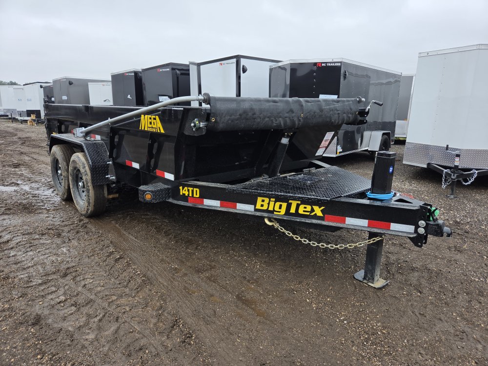 7'x14' Big Tex Dump 14TD-14 2'