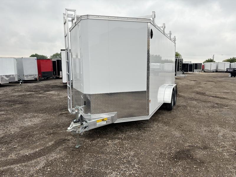 7'x16' Alcom Enclosed Cargo Xpress 7x16 UCP-IF
