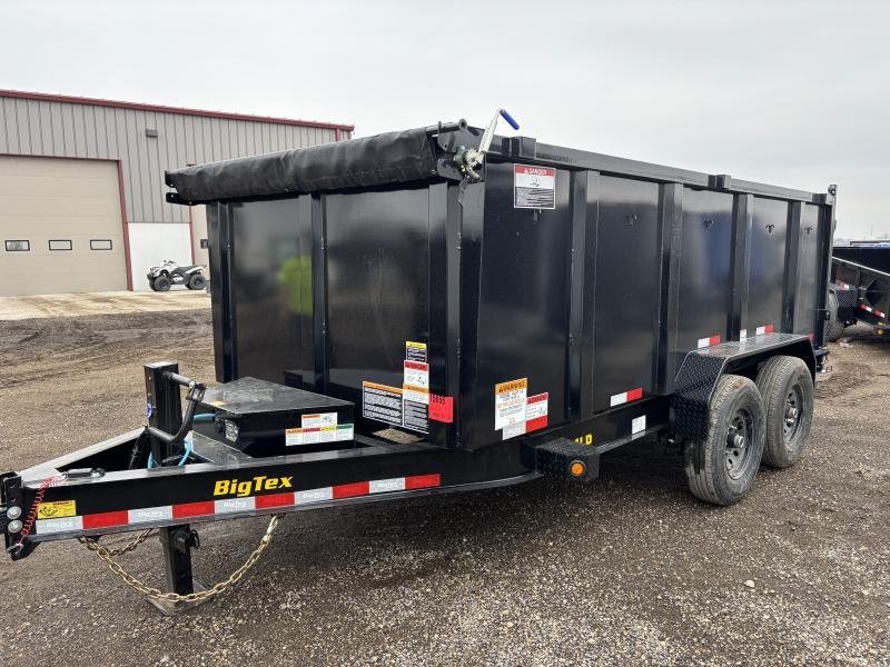 7'x14' Big Tex Trailers Dump 4'