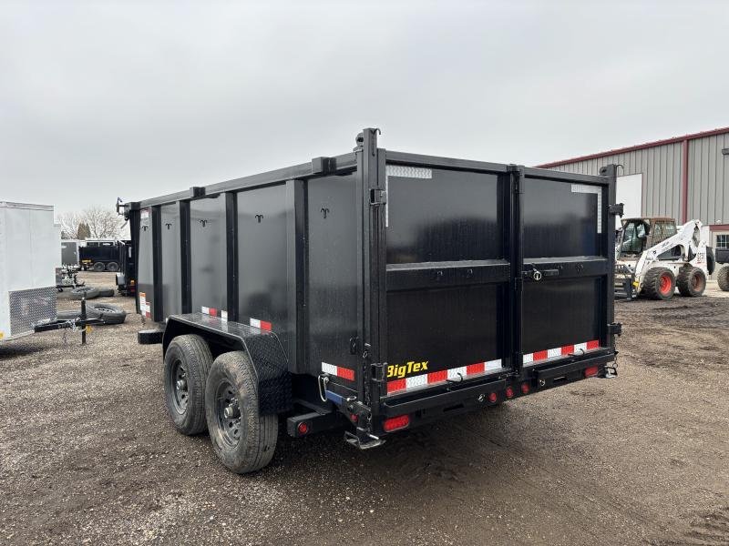 7'x14' Big Tex Trailers Dump 4'