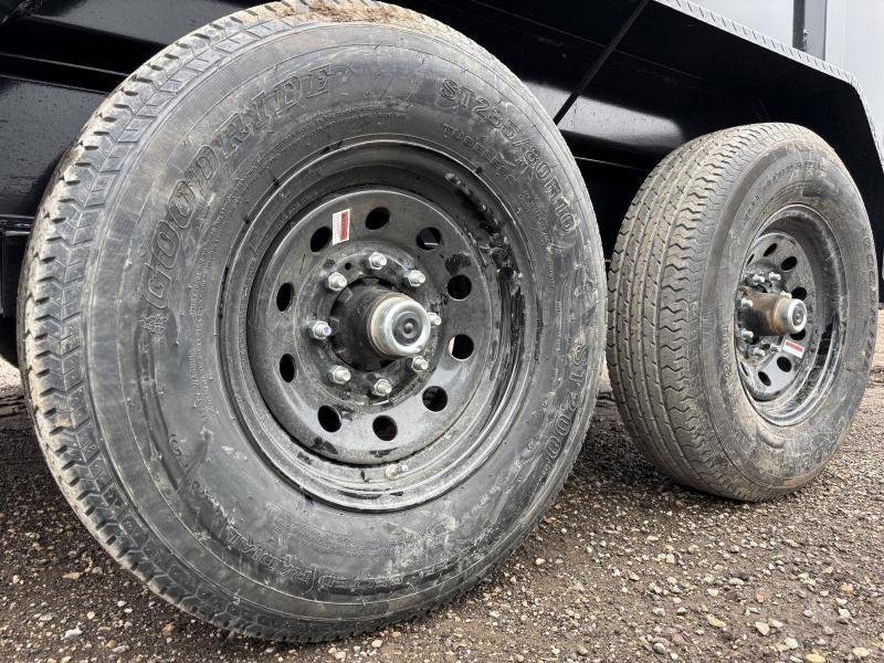 7'x14' Big Tex Trailers Dump 4'