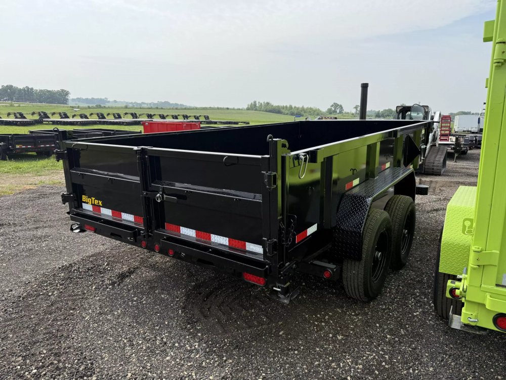 7'x14' Big Tex Trailers Dump