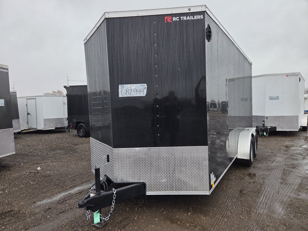7'x16' RC Trailers Enclosed Cargo RWT 7x16 84"