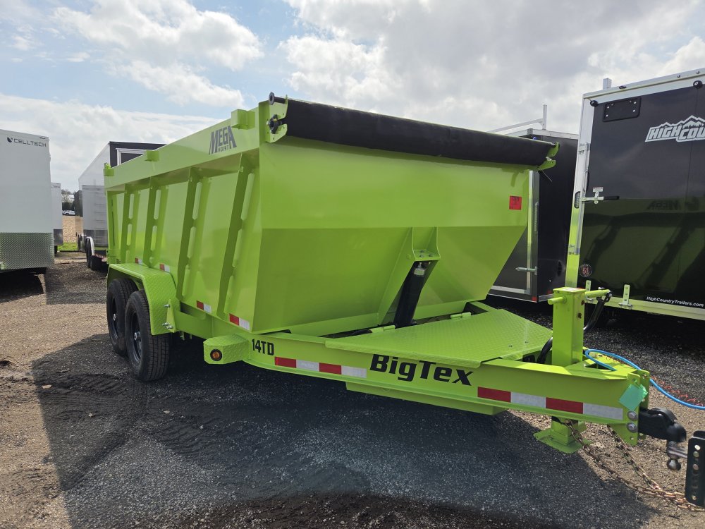 7'x14' Big Tex Dump 14TD-14 4'