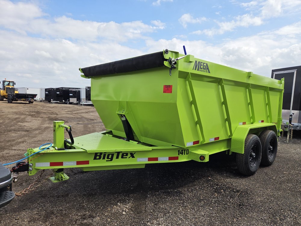 7'x14' Big Tex Dump 14TD-14 4'