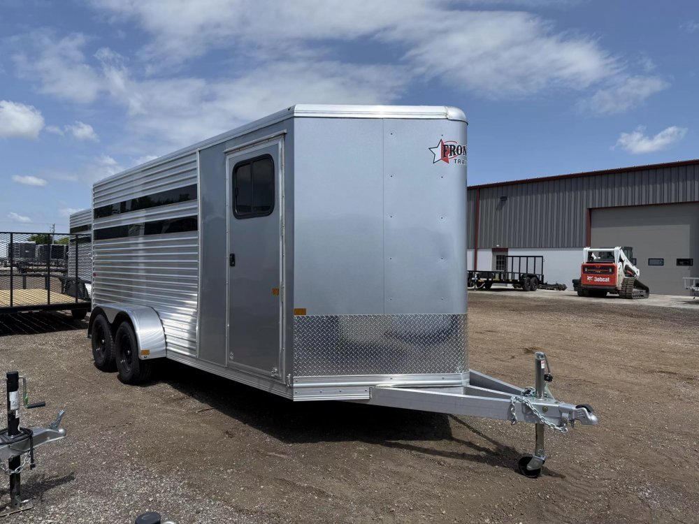 7'x16' Frontier Trailers Livestock