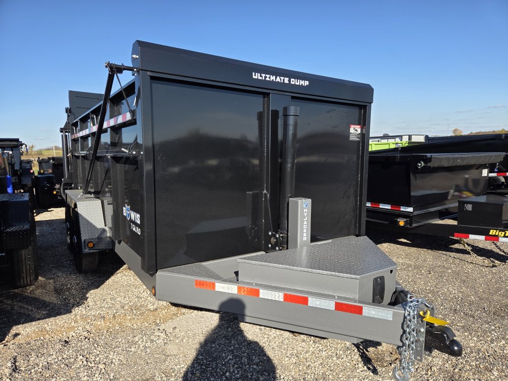7'x14' BWISE TRAILERS Dump DUT14-15 4'