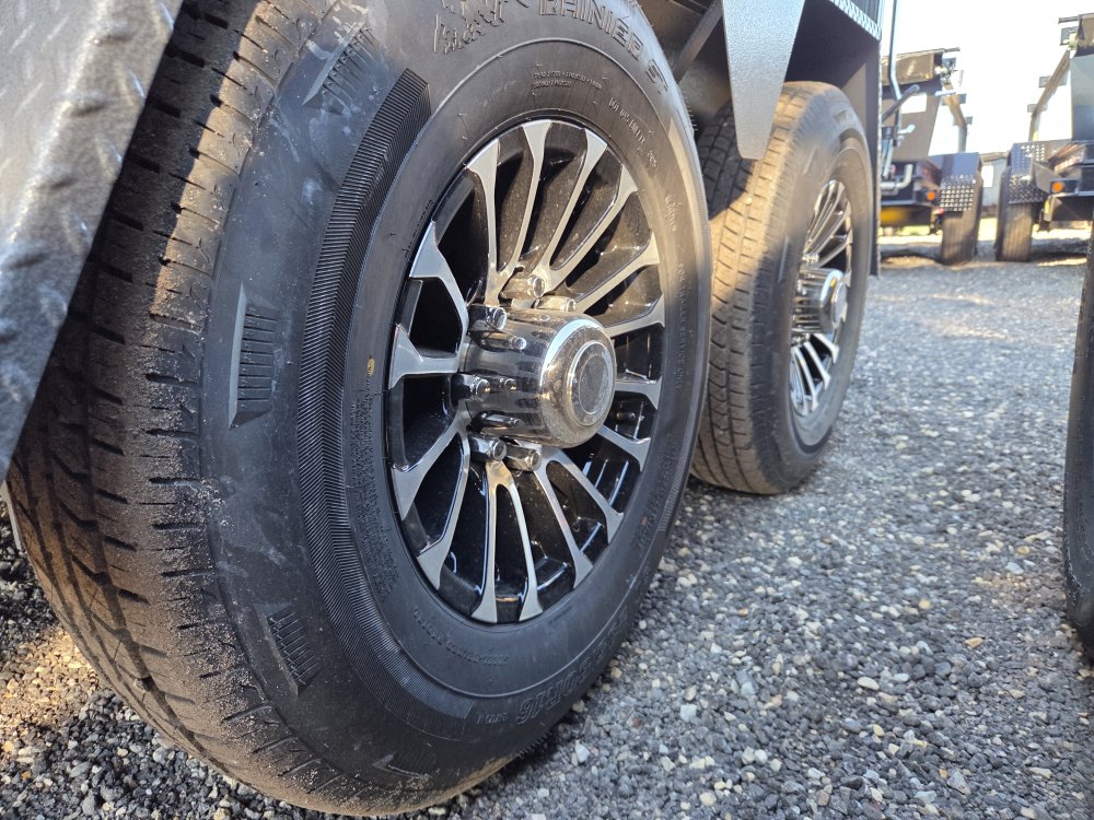 7'x14' BWISE TRAILERS Dump DUT14-15 4'