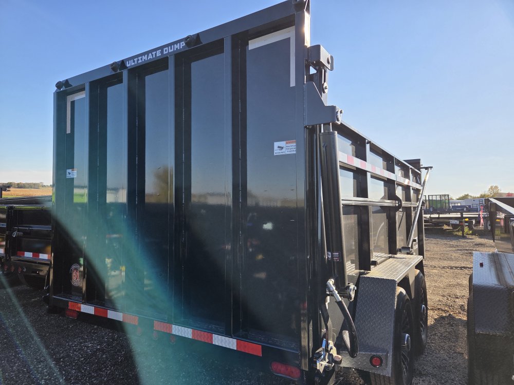 7'x14' BWISE TRAILERS Dump DUT14-15 4'