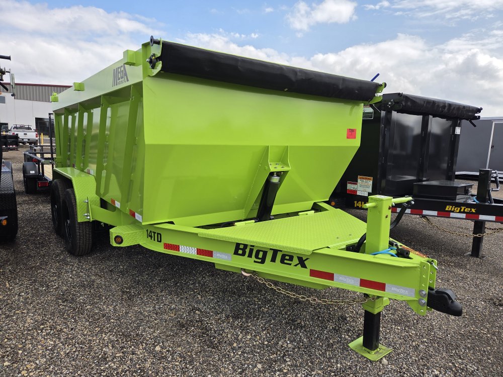 7'x14' Big Tex Dump 14TD-14 4'