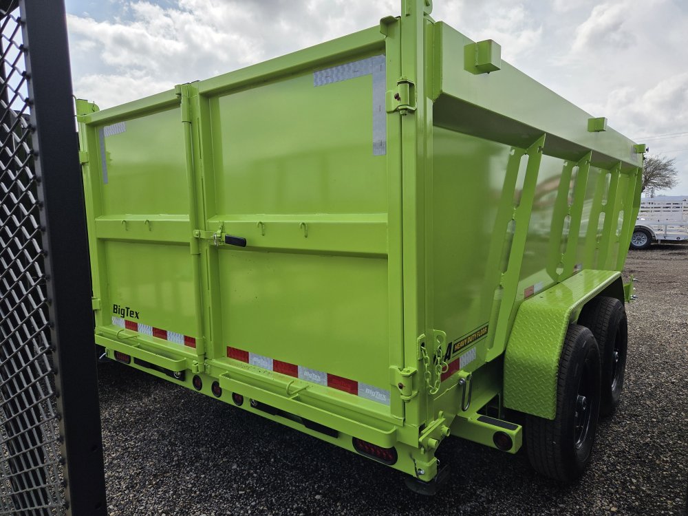 7'x14' Big Tex Dump 14TD-14 4'