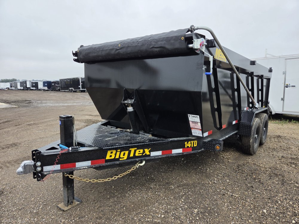 7'x16' Big Tex Dump 14TD-16 4'