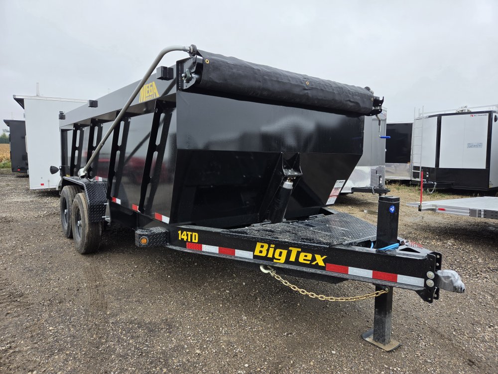 7'x16' Big Tex Dump 14TD-16 4'
