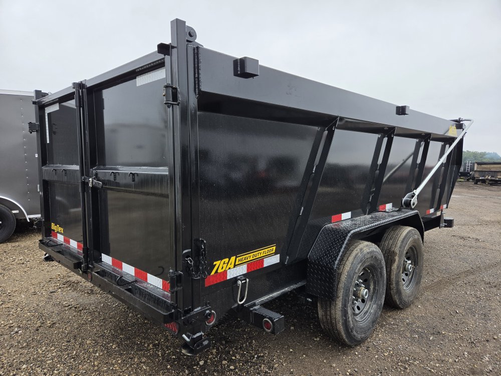 7'x16' Big Tex Dump 14TD-16 4'