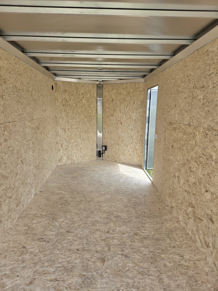 7'x16' Alcom Enclosed Cargo XPRESS7X16-7'1" 82"