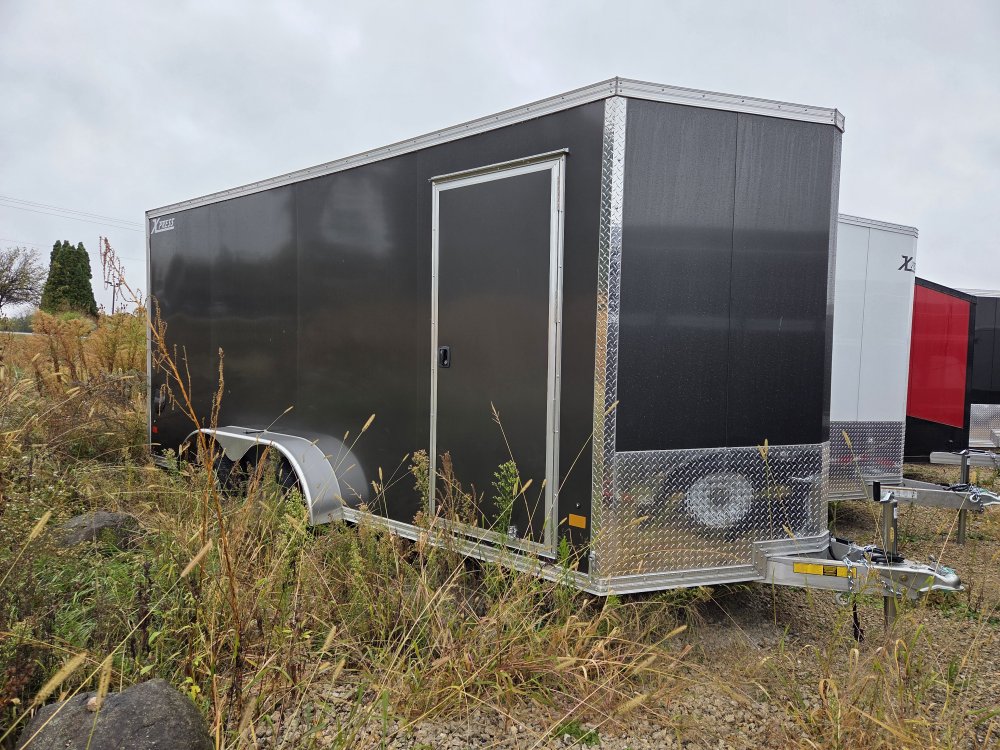 7'x16' Alcom Enclosed Cargo XPRESS 7x16 82"