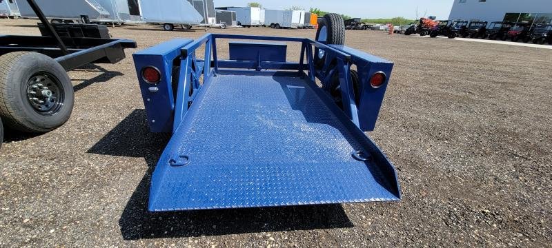 6'x8.5' Air Tow Flatbed S8-35 Single Axle Flatbed