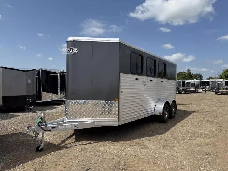 7'x16' Frontier Trailers Livestock