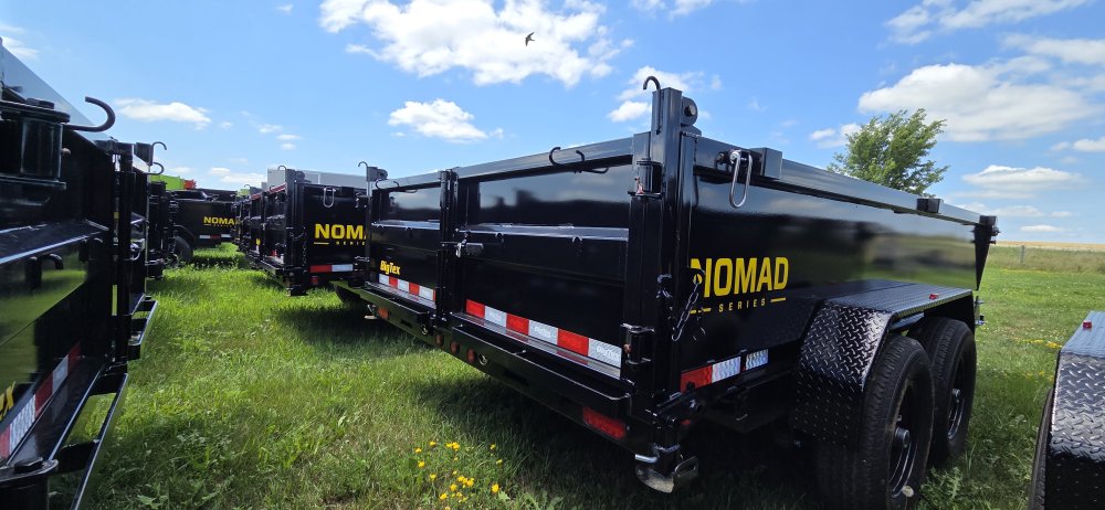 7'x14' Big Tex Trailers Dump 2'