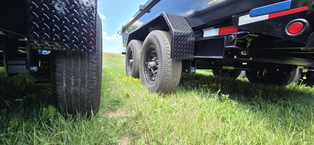 7'x14' Big Tex Trailers Dump 2'