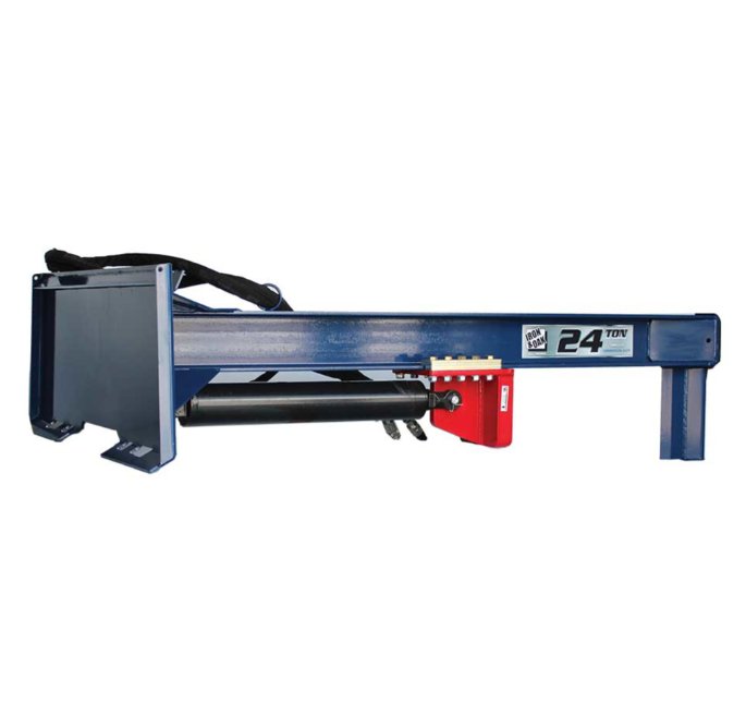 Iron & Oak 24-Ton Skid Steer Wood Splitter