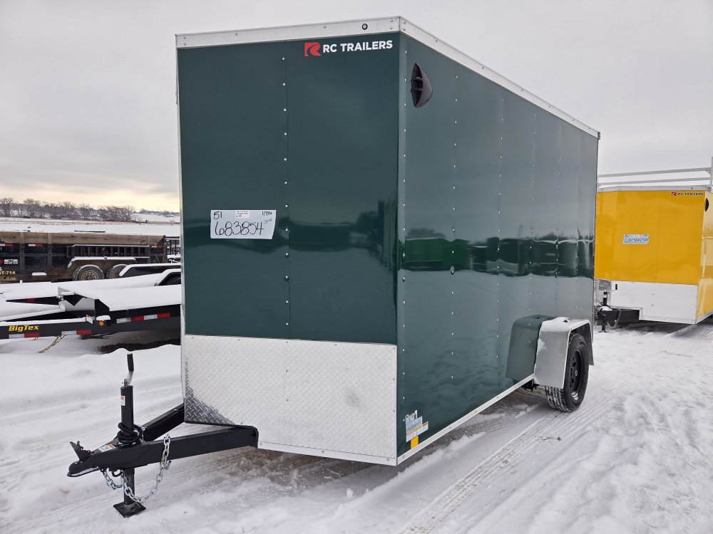 7'x12' RC Trailers Enclosed Cargo RWT712SA 54"