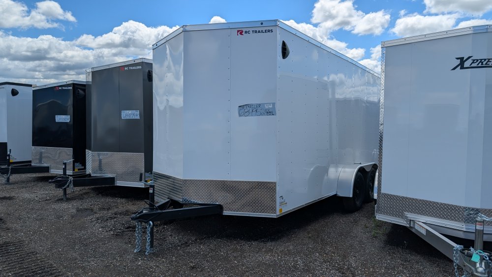 7'x16' RC Trailers Enclosed Cargo E716TA2 84"