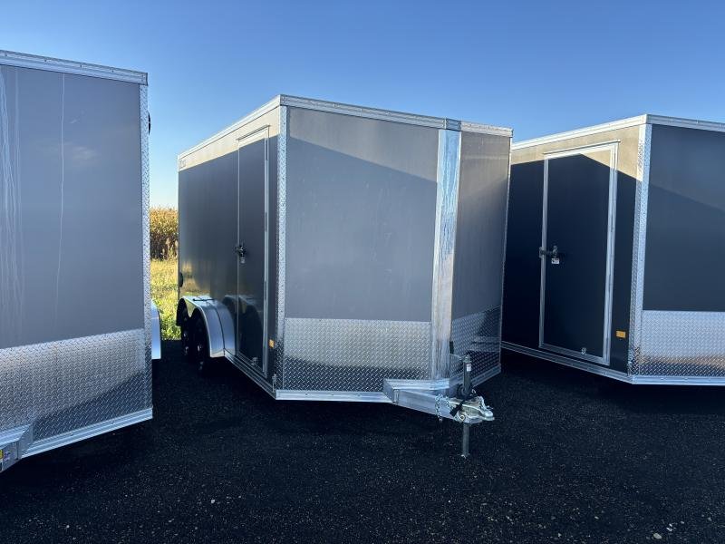 7.5'x14' Alcom Enclosed Cargo 7.5x14