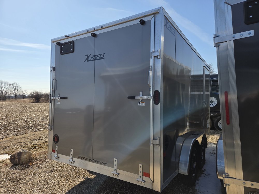 7.5'x14' Alcom Enclosed Cargo C7514STEALTH-7'1" 79"
