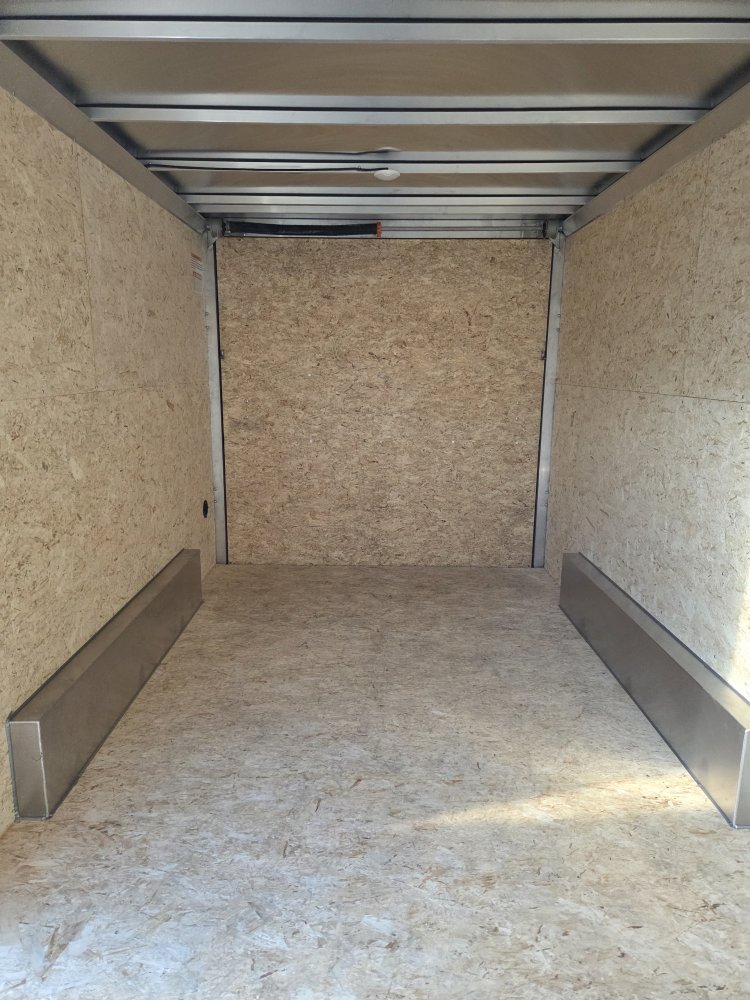7.5'x14' Alcom Enclosed Cargo C7514STEALTH-7'1" 79"