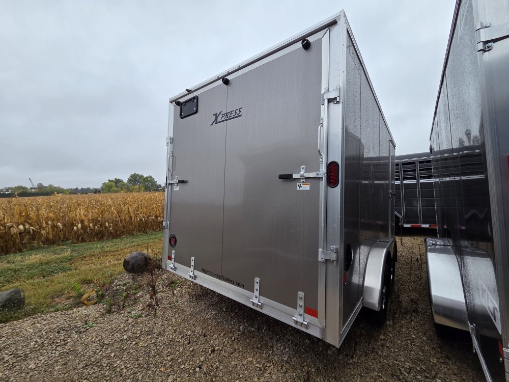 7.5'x14' Alcom Enclosed Cargo 7.5x14 79"