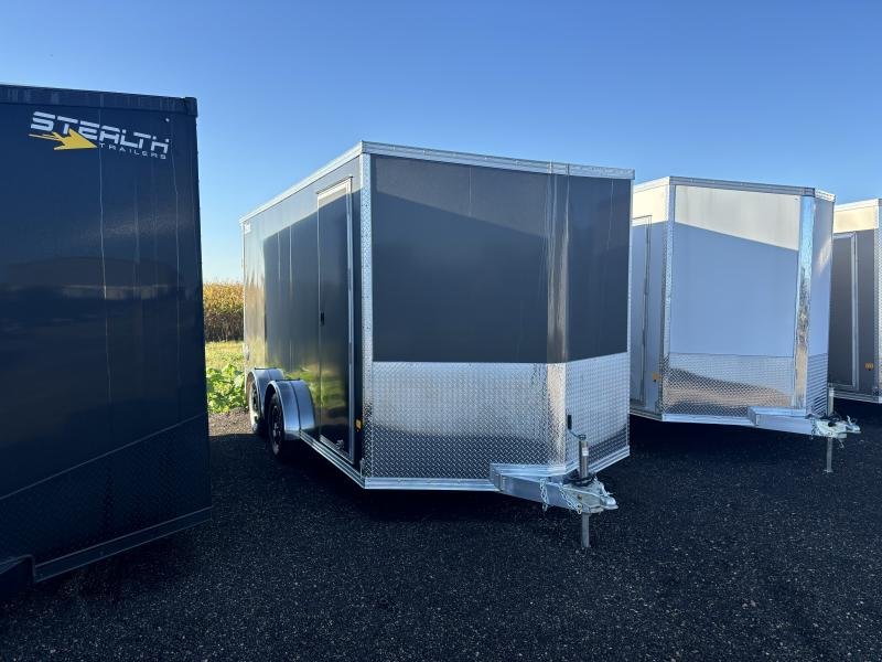 7.5'x16' Alcom Enclosed Cargo 7.5x16
