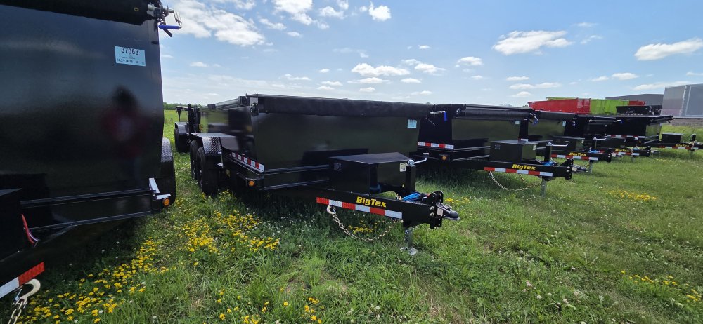 7'x14' Big Tex Trailers Dump 2'