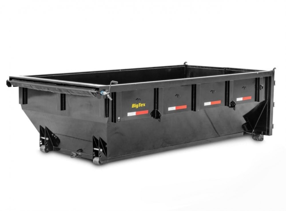 7'x14' Big Tex Trailers Dump-Bin 4'