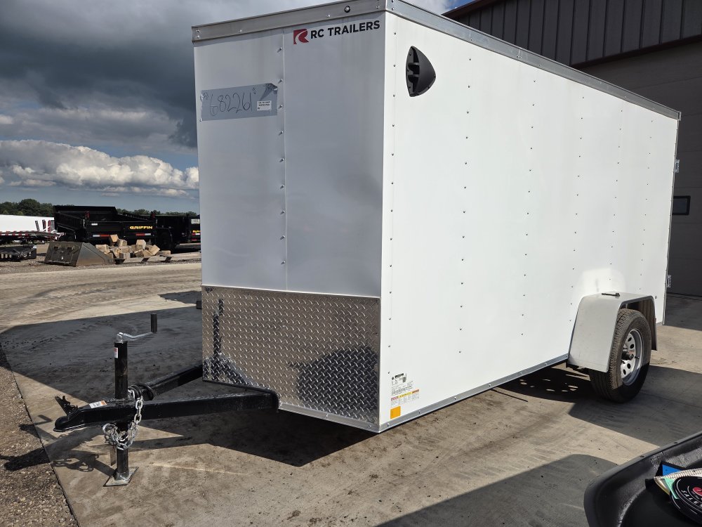 6'x12' RC Trailers Enclosed Cargo RWT 6X12SA 72"