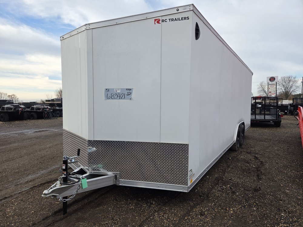 8.5'x24' RC Trailers Enclosed Cargo ARDLX8524TA3 84"