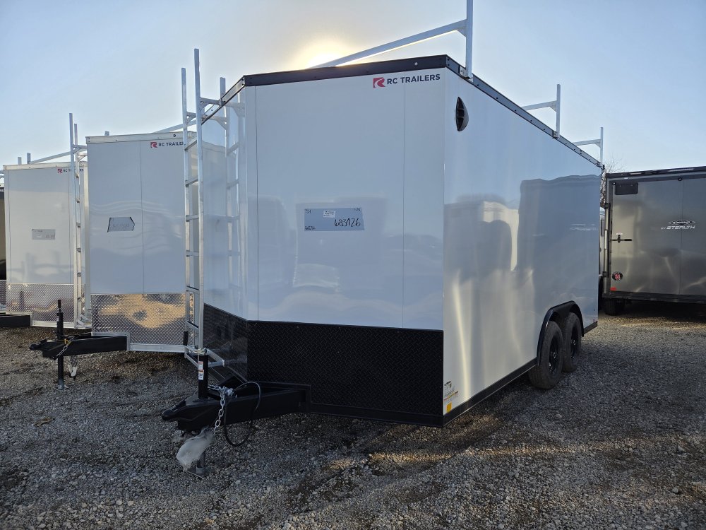 8.5'x16' RC Trailers Contractor RDLX8516TA3 84"